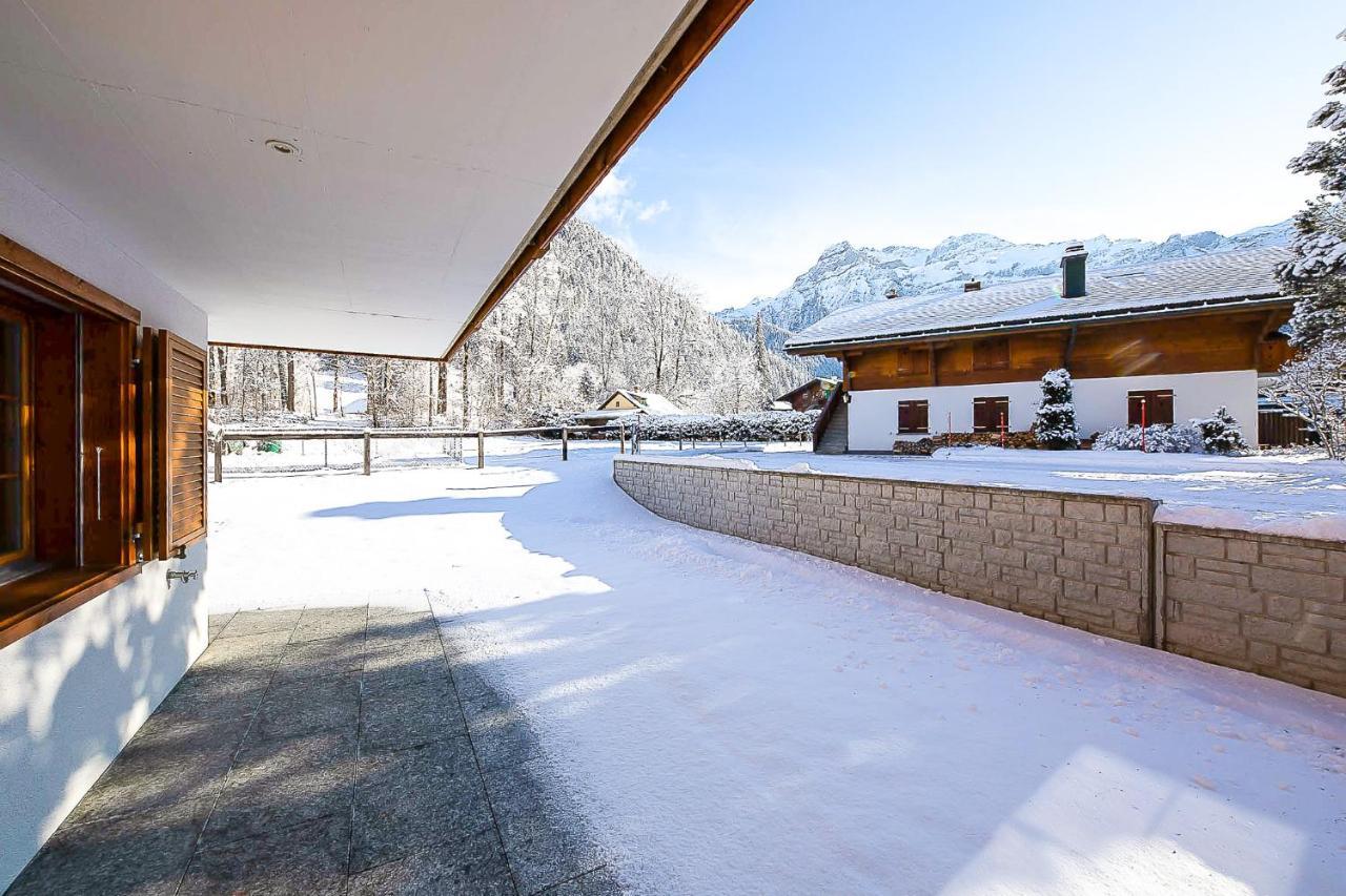 Ferienwohnung Bartschi Lenk Exterior foto