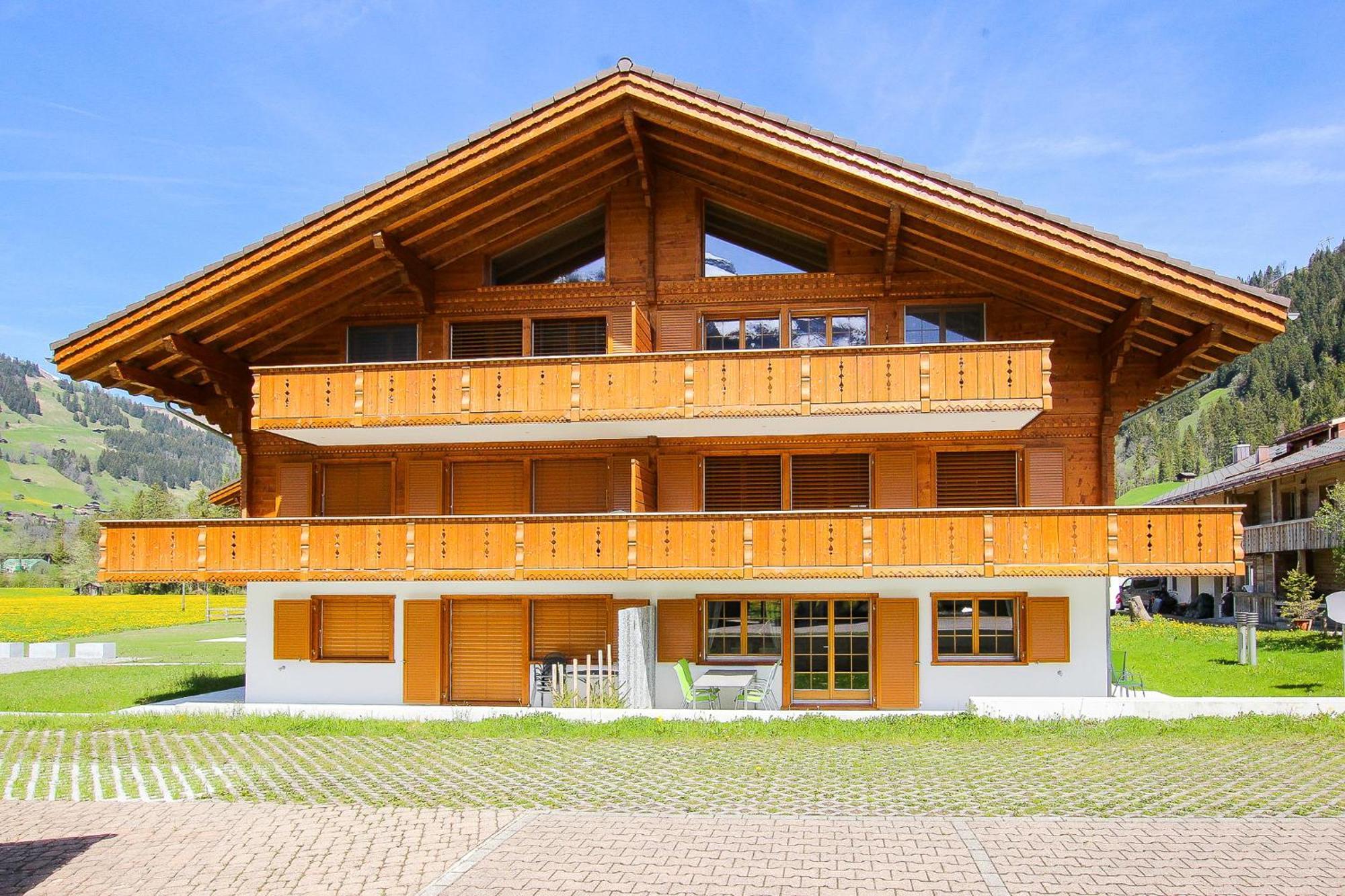 Ferienwohnung Bartschi Lenk Exterior foto